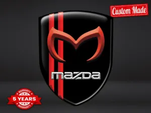 Mazda Emblemi Auto Universali Pro Edizione Max Durevoli
